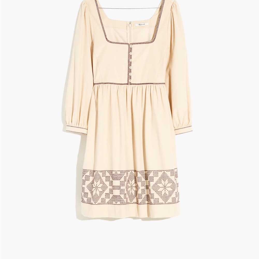 Madewell snowflake mini dress